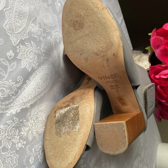 Vince Ankle Open Toe Bootie - Picture 4 of 6